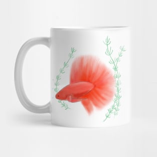 Betta Fish Red 2 Mug